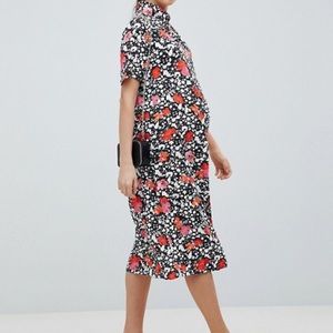Floral maternity Dress